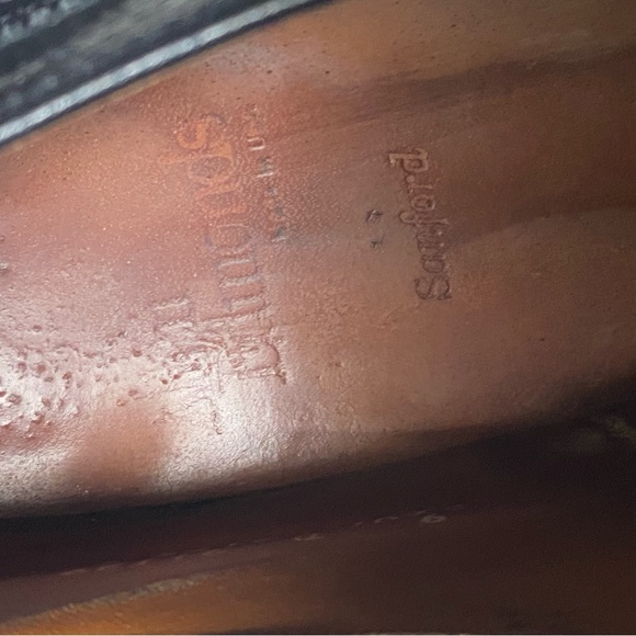 Allen Edmonds black leather loafer size 9 D (SH10 - Picture 9 of 10